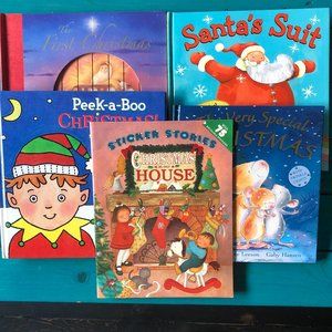 Christmas Book Bundle Set of Five - NWOT
